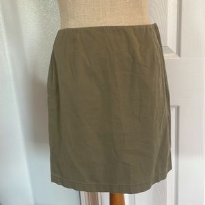 Ralph Lauren skirt short olive green 6